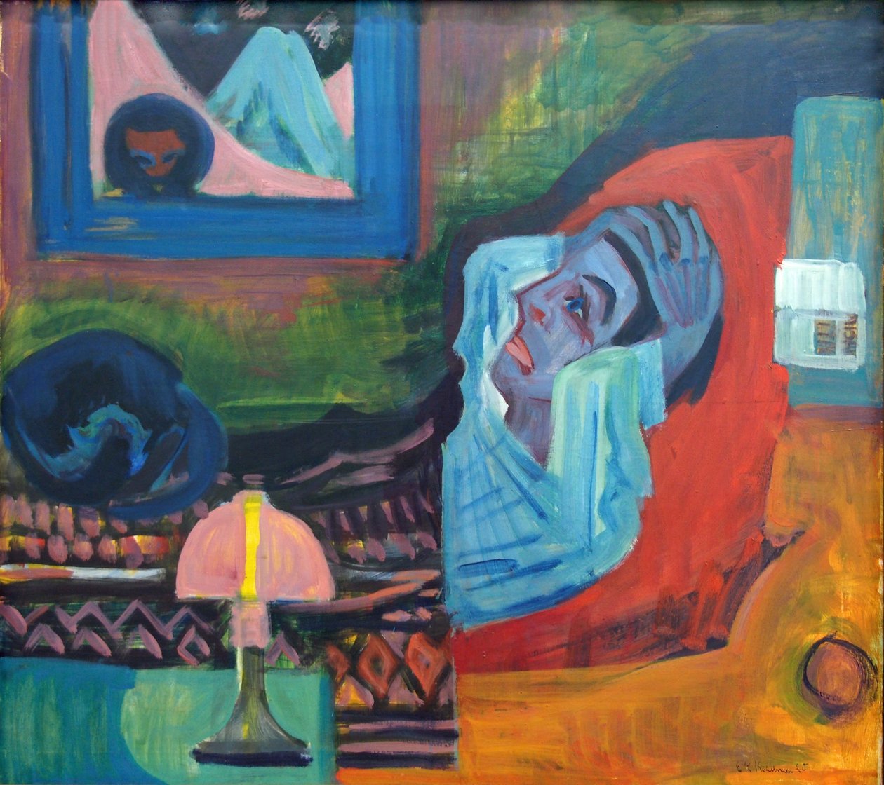 Der Kranke tekijältä Ernst Ludwig Kirchner