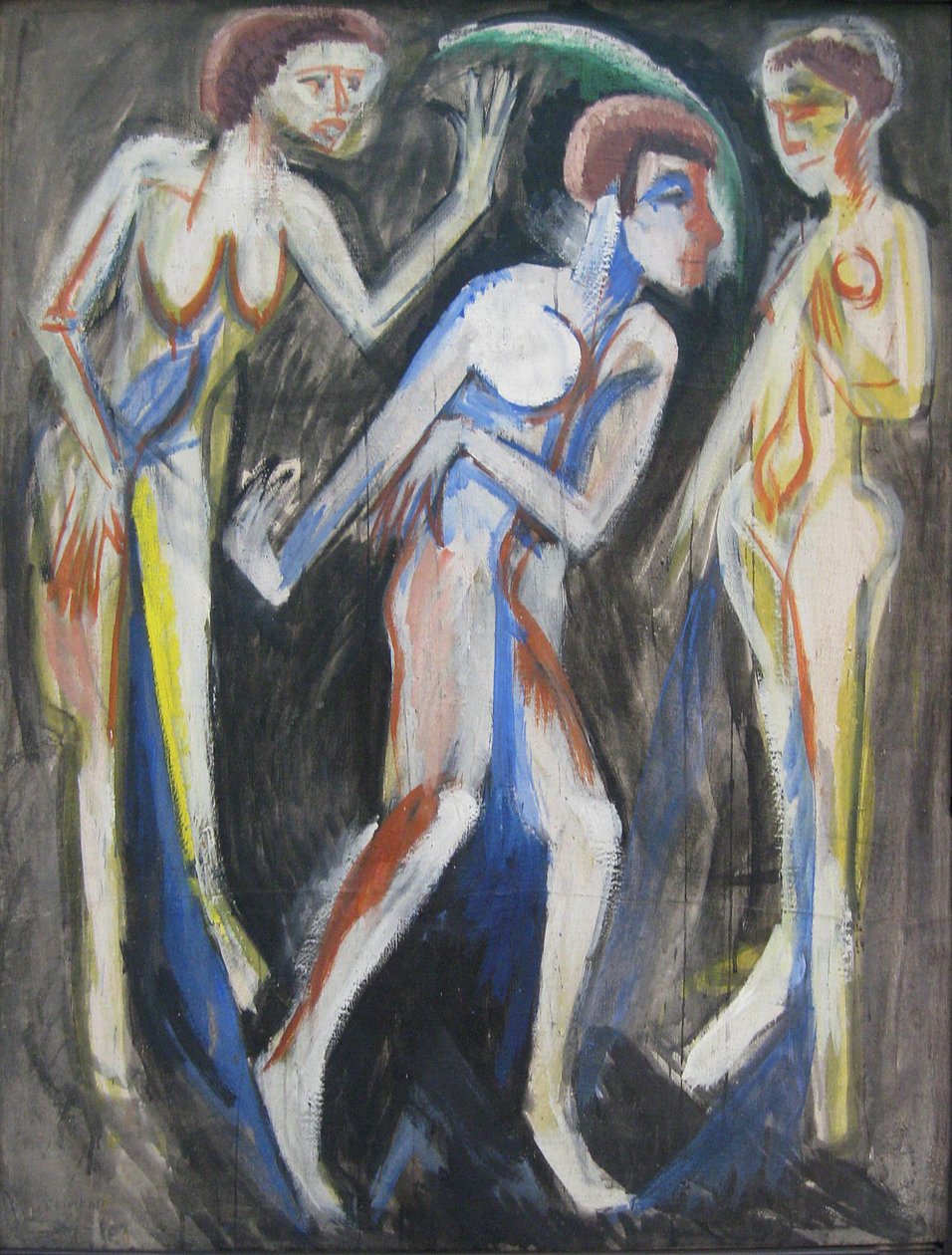 Der Tanz zwischen den Frauen tekijältä Ernst Ludwig Kirchner