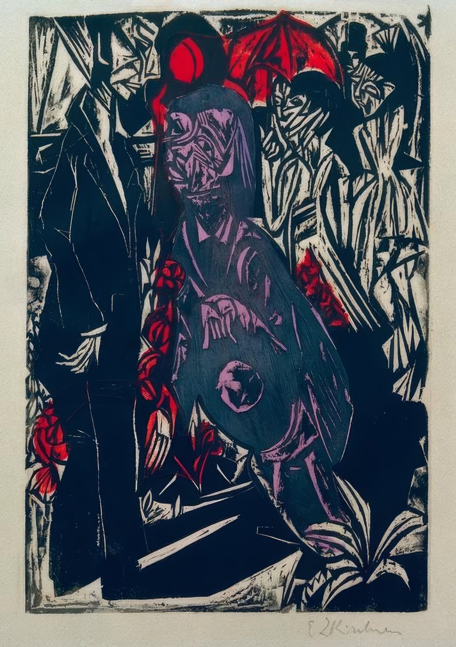 Der Verkauf des Schattens tekijältä Ernst Ludwig Kirchner