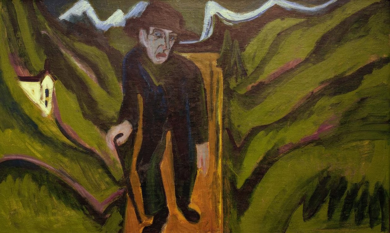 Vaeltaja tekijältä Ernst Ludwig Kirchner