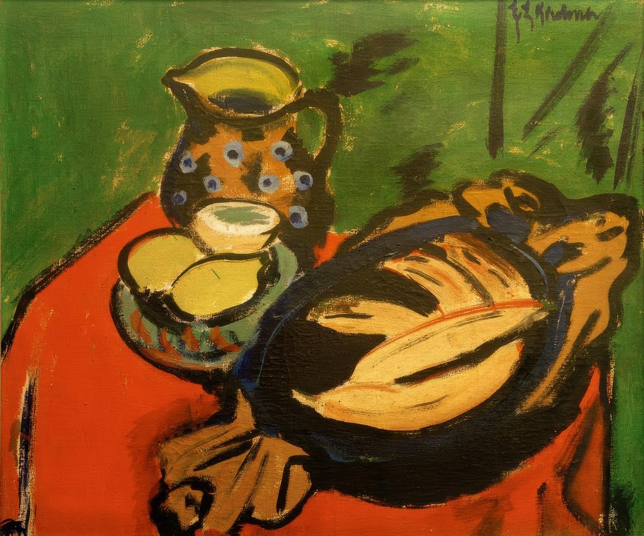 Die Holzchale tekijältä Ernst Ludwig Kirchner