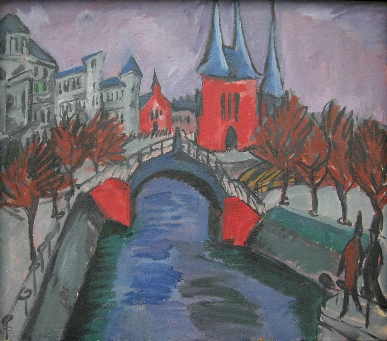 Elisabethufer tekijältä Ernst Ludwig Kirchner