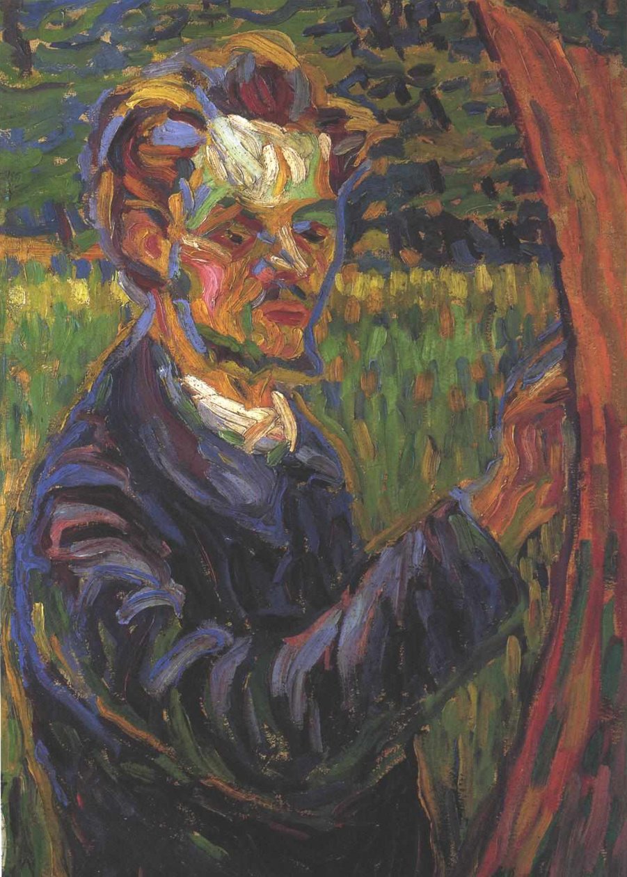Erich Heckel ja der Staffelei tekijältä Ernst Ludwig Kirchner