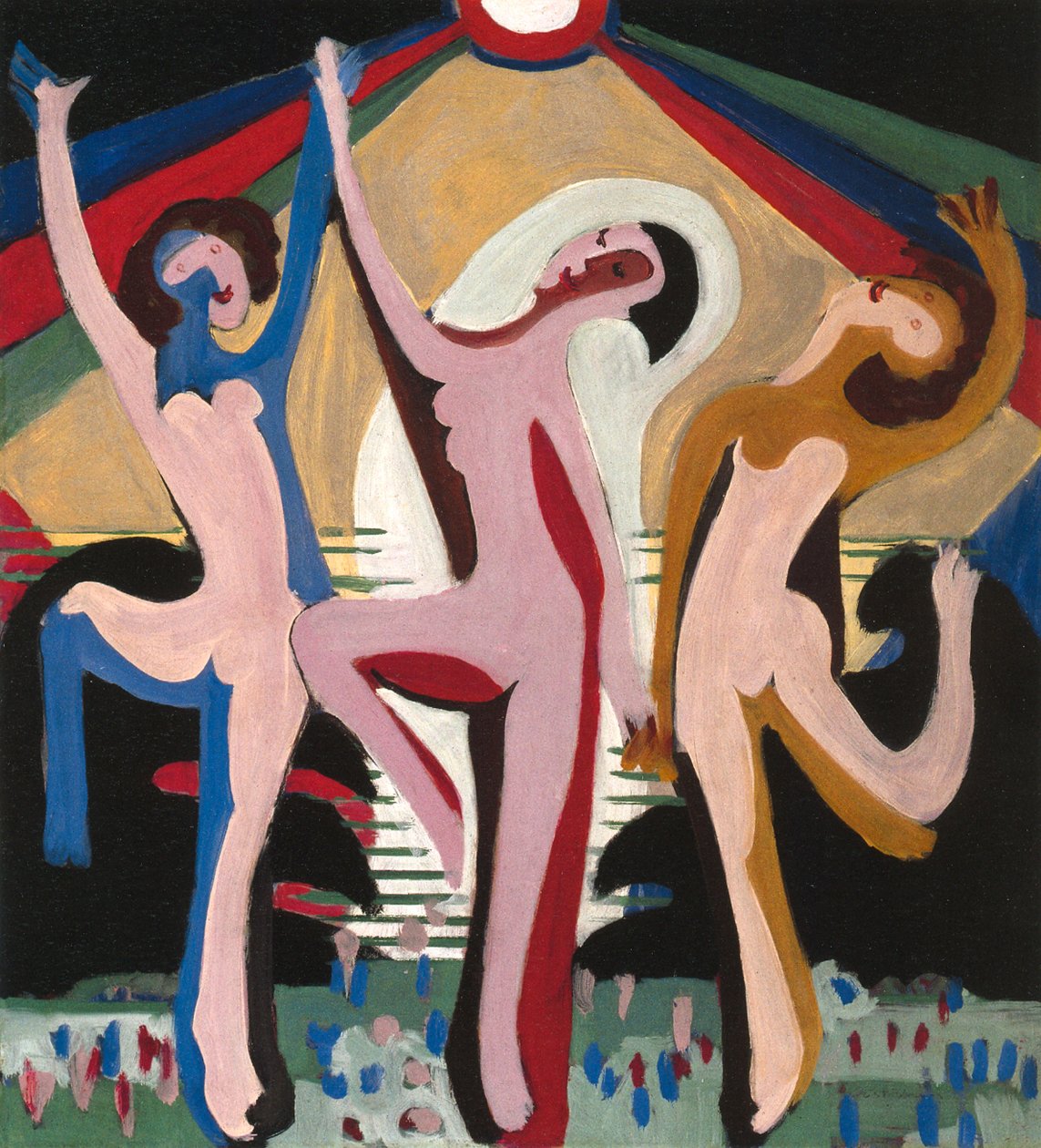Farbentanz tekijältä Ernst Ludwig Kirchner