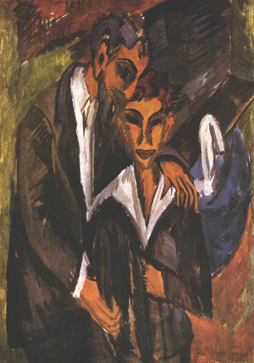 Graef und Freund tekijältä Ernst Ludwig Kirchner