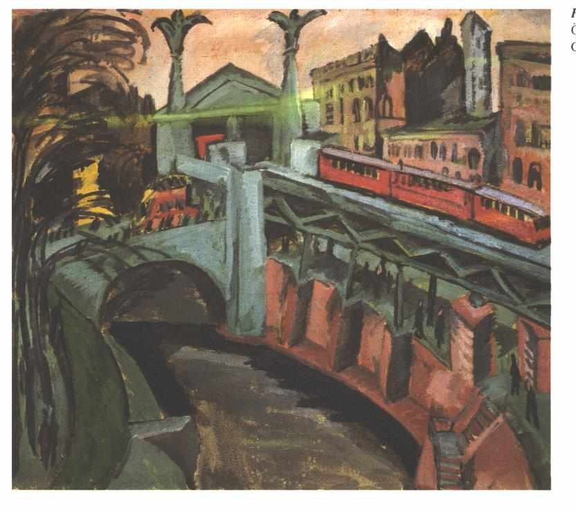Hallesches Tor tekijältä Ernst Ludwig Kirchner