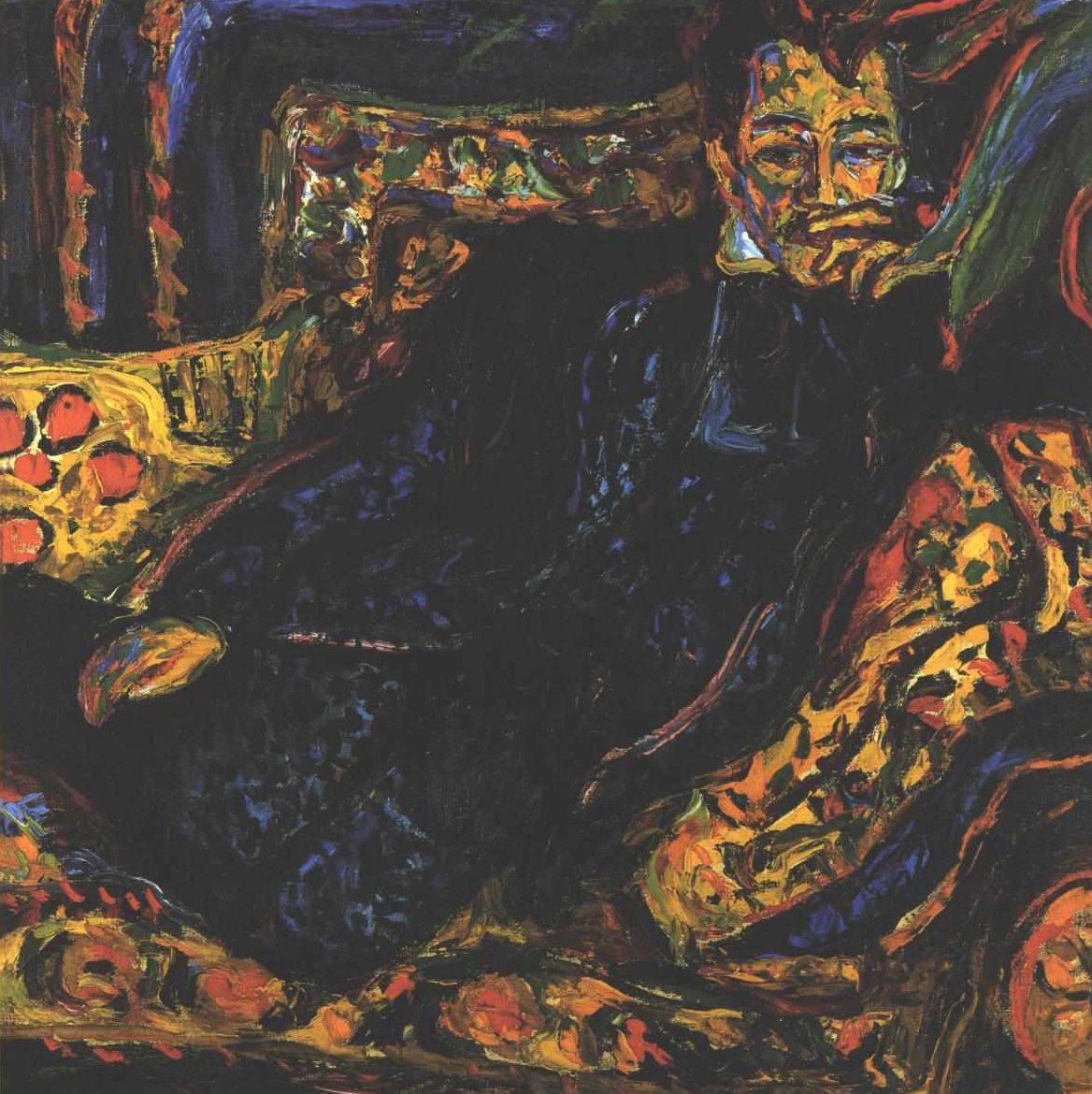 Herrenbildnis tekijältä Ernst Ludwig Kirchner