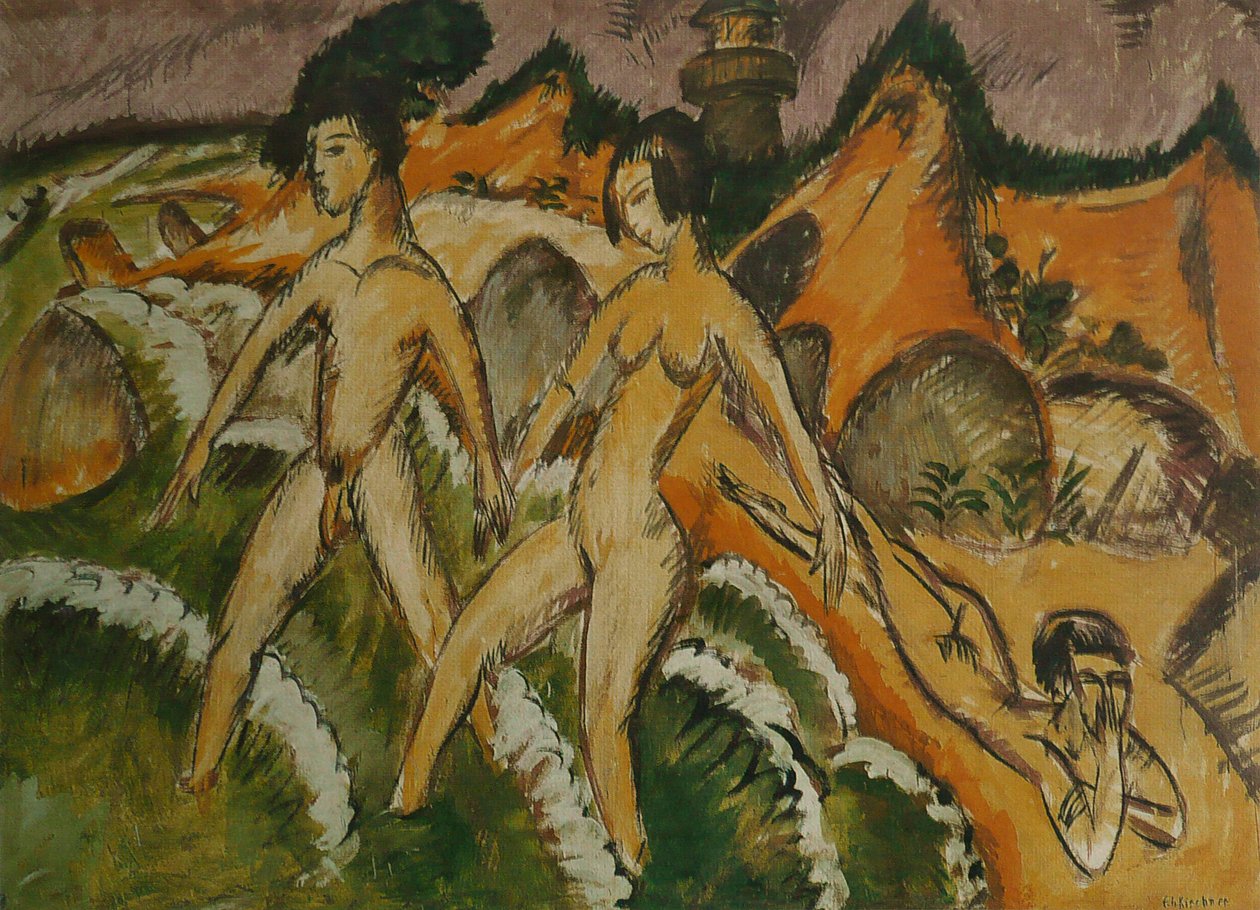 Henkilökohtainen tulokas dans la mer tekijältä Ernst Ludwig Kirchner