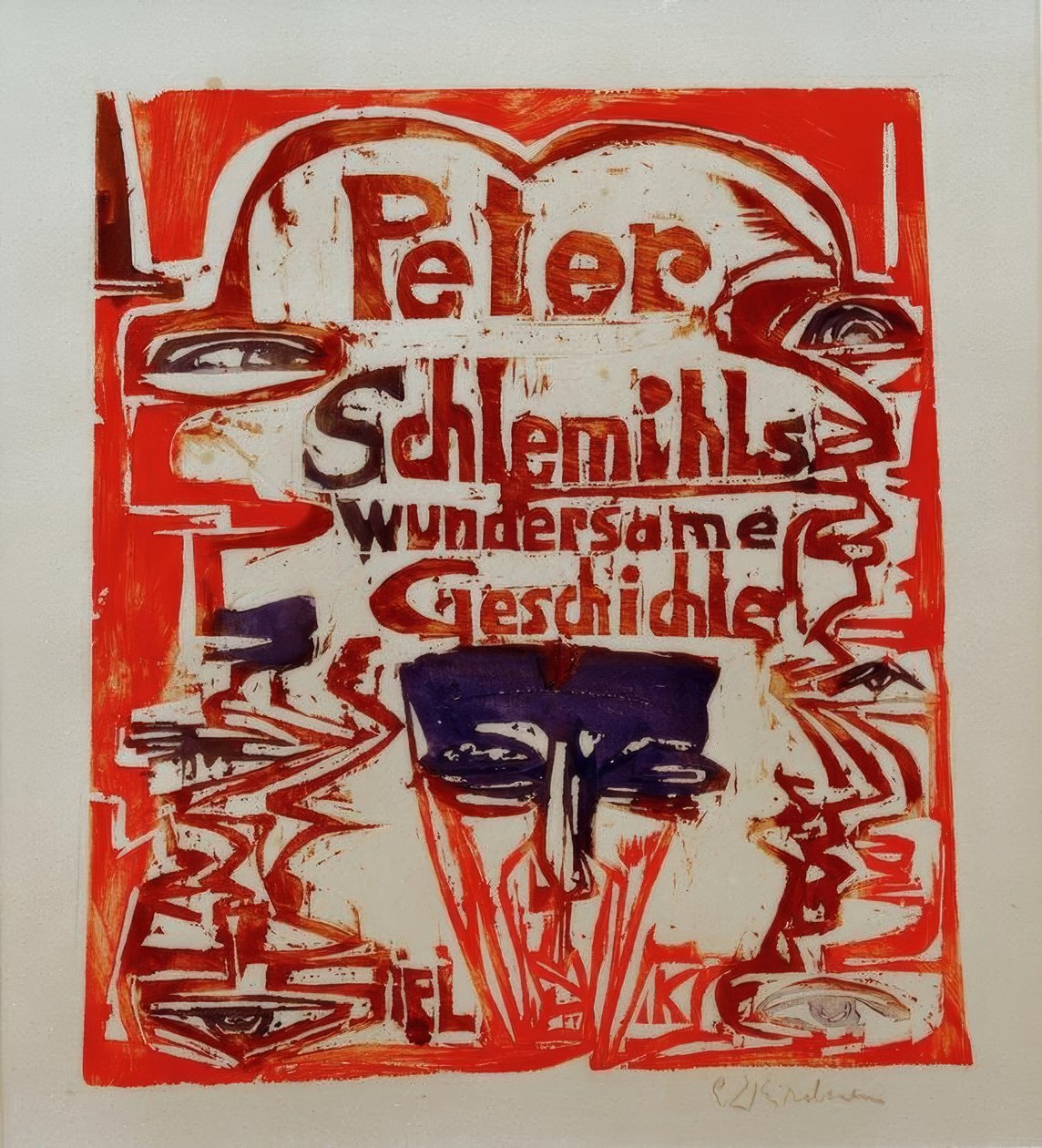 Peter Schlemihls Wundersame Geschichte tekijältä Ernst Ludwig Kirchner
