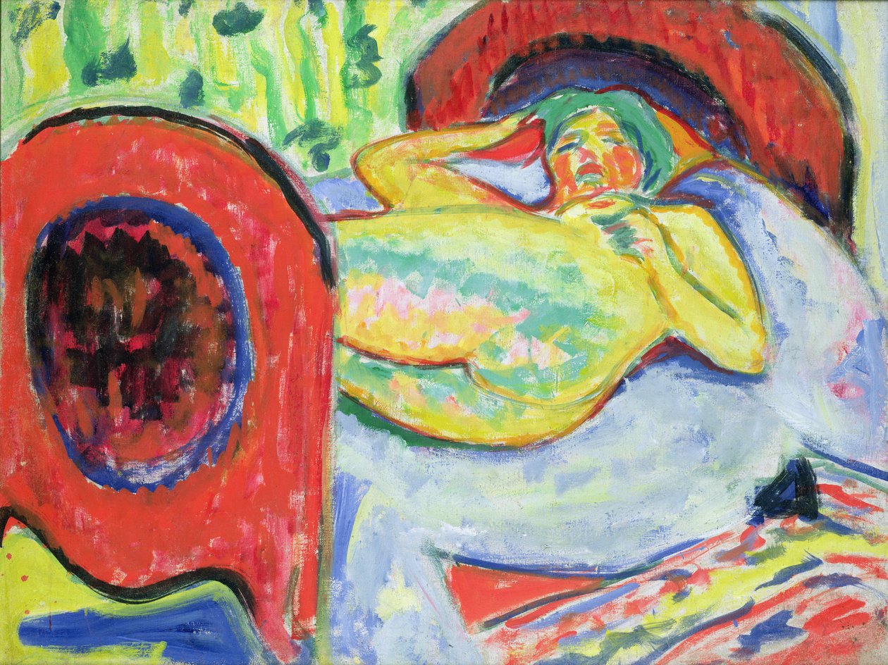 Makaava alaston tekijältä Ernst Ludwig Kirchner