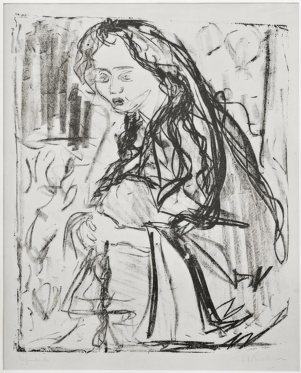 Ruth im Morphiumtraum tekijältä Ernst Ludwig Kirchner