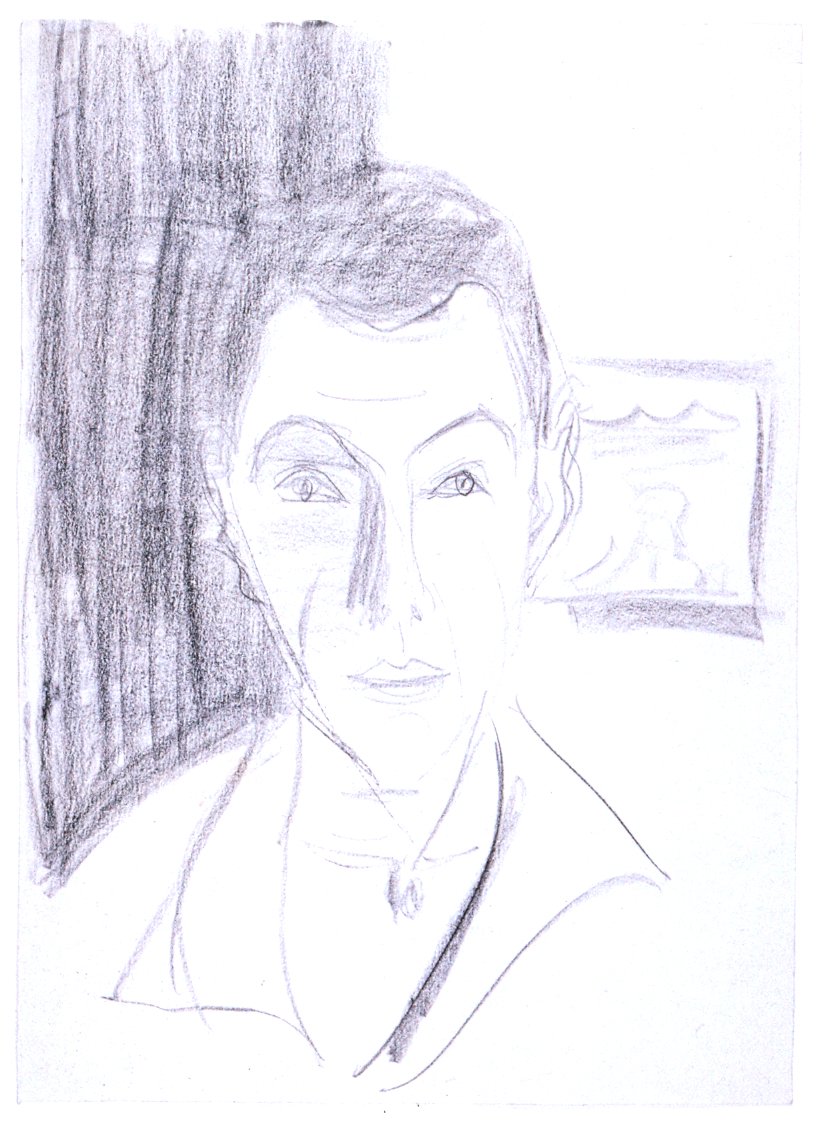 Selbstbildnis tekijältä Ernst Ludwig Kirchner