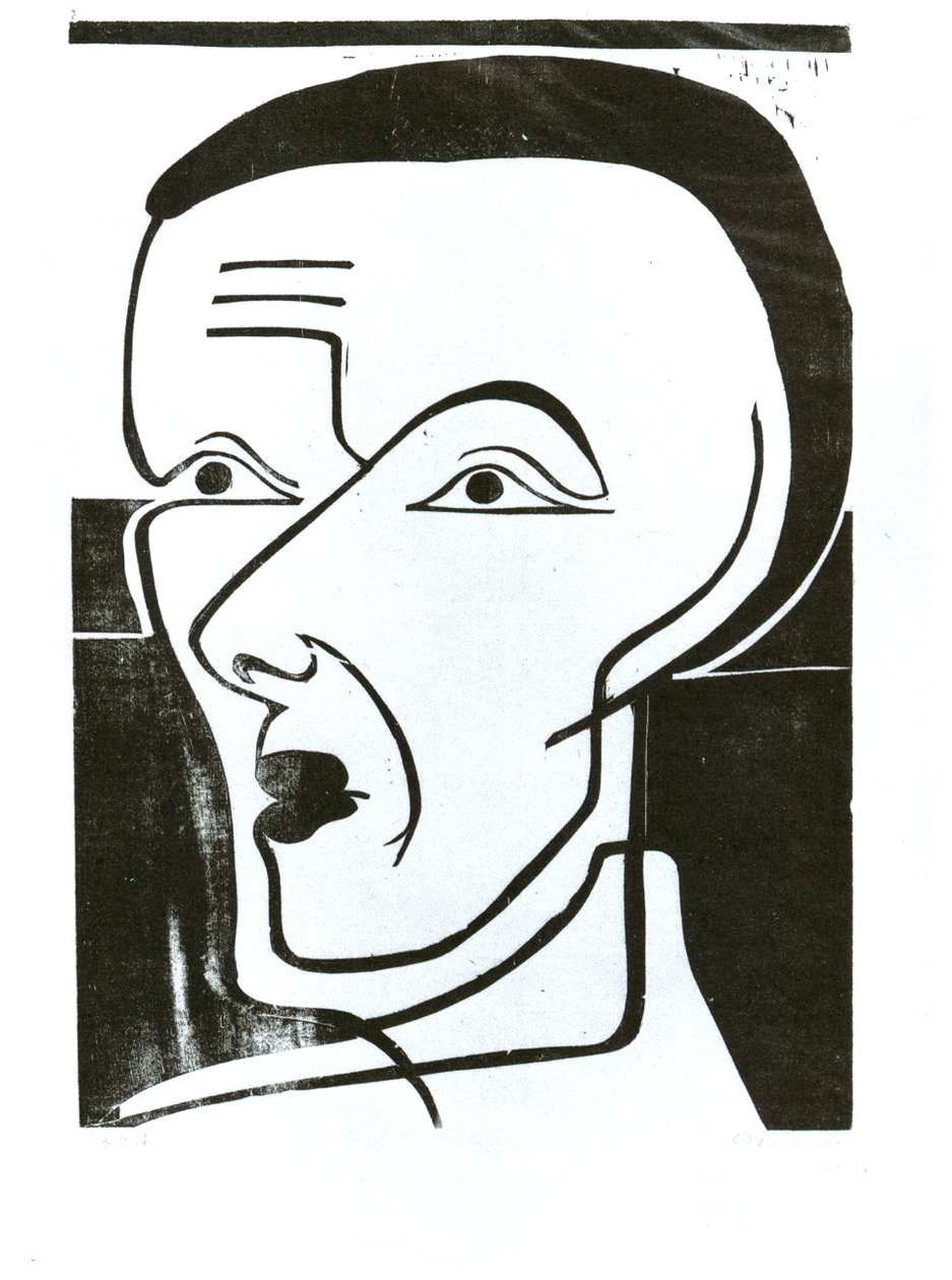 Selbstporträt tekijältä Ernst Ludwig Kirchner