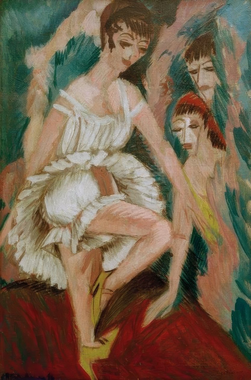 Tänzerin tekijältä Ernst Ludwig Kirchner