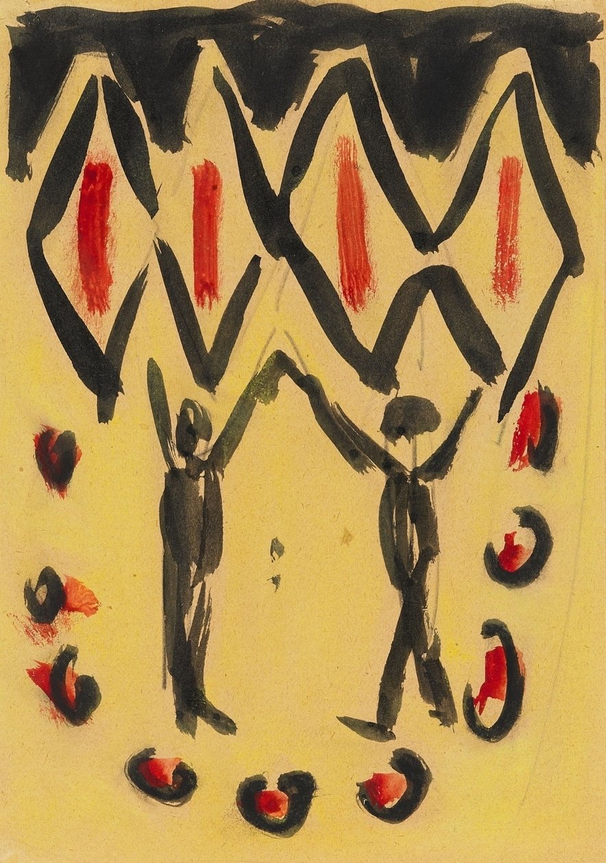 Tanzpaar tekijältä Ernst Ludwig Kirchner