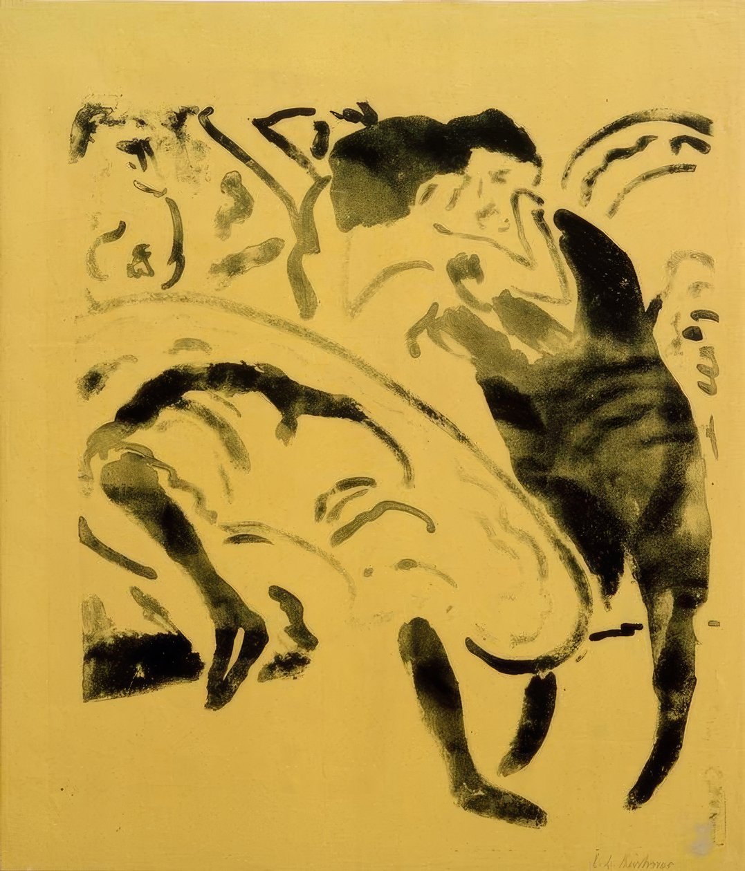 Tanzpaar tekijältä Ernst Ludwig Kirchner