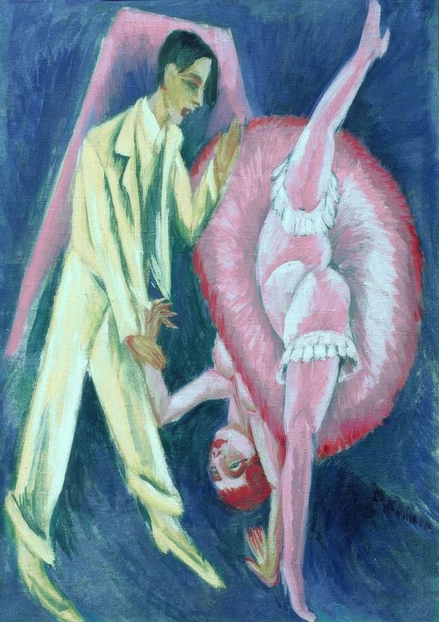 Tanzpaar tekijältä Ernst Ludwig Kirchner