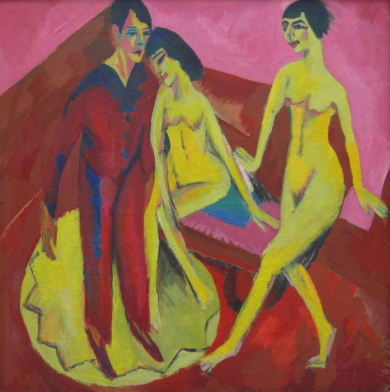 Tanzschule tekijältä Ernst Ludwig Kirchner