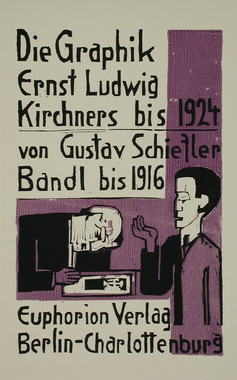 Nimilehti, 1924 tekijältä Ernst Ludwig Kirchner