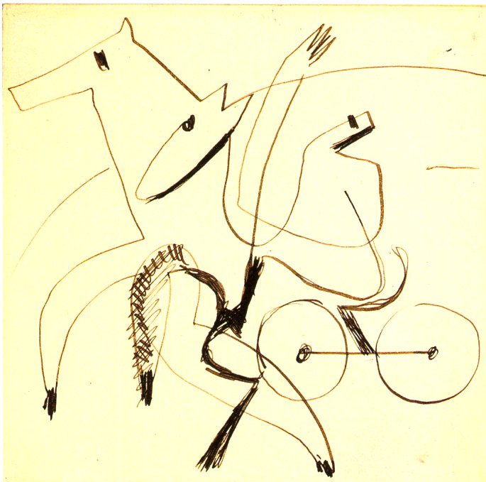 Trabergespann tekijältä Ernst Ludwig Kirchner