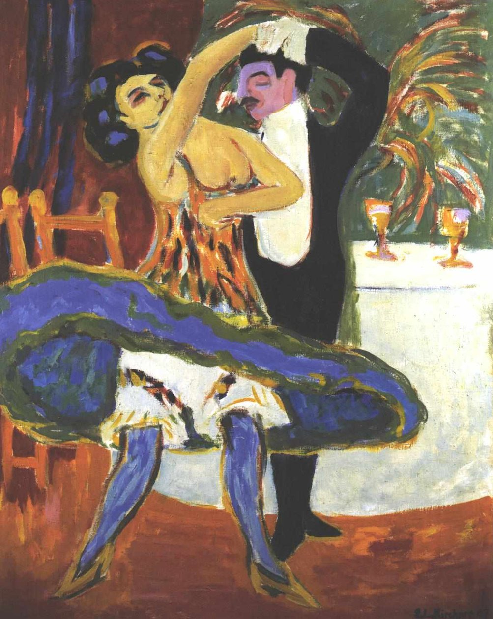 Variete tekijältä Ernst Ludwig Kirchner