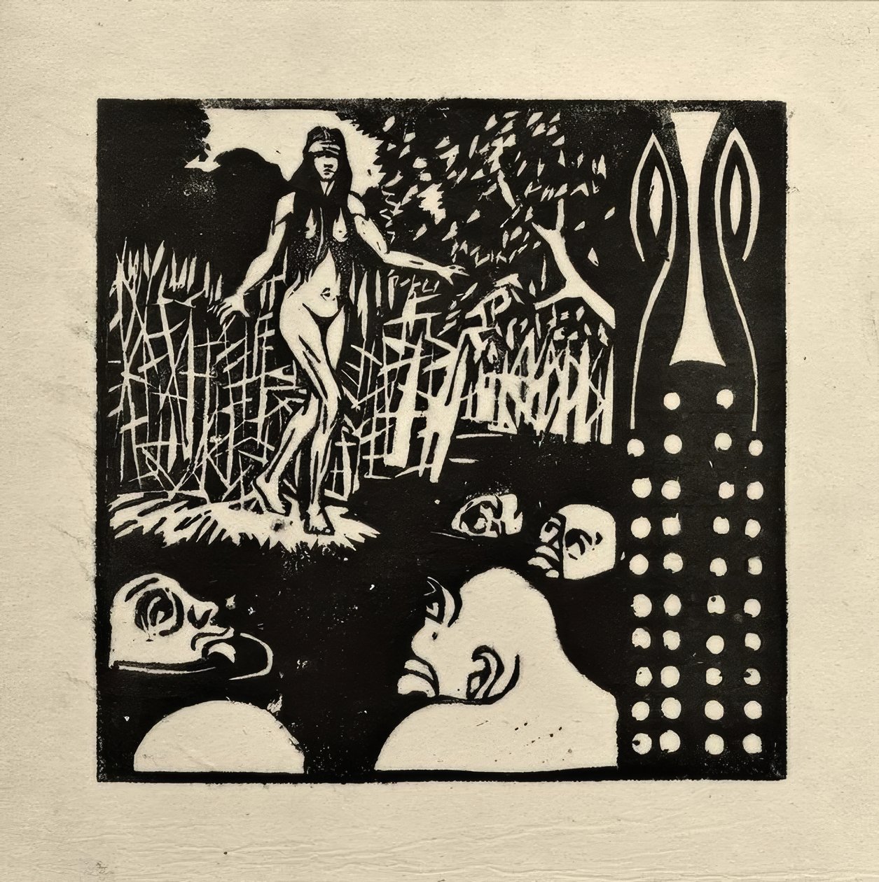 Versuchung tekijältä Ernst Ludwig Kirchner