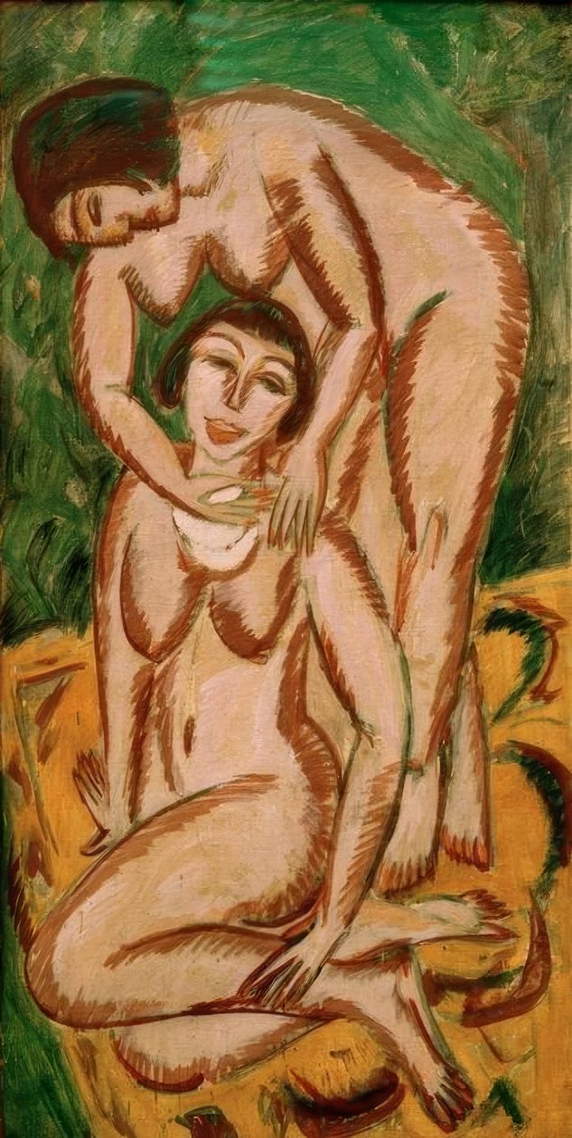 Vaihtoehtoinen aktiivisuus Hochformatissa tekijältä Ernst Ludwig Kirchner