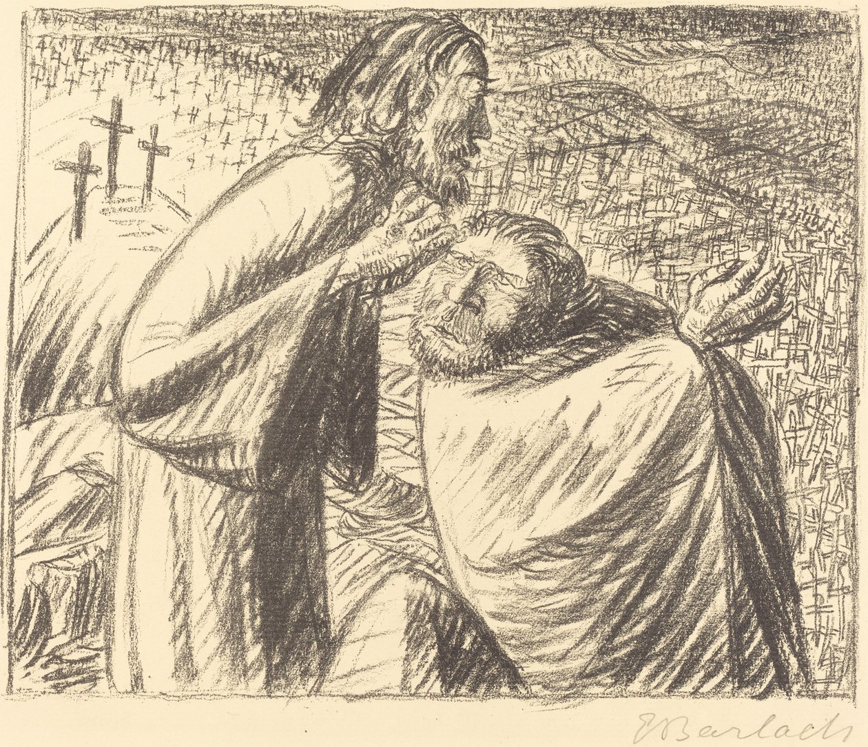 Herran vuonna 1016 Kristuksen syntymän jälkeen tekijältä Ernst Barlach
