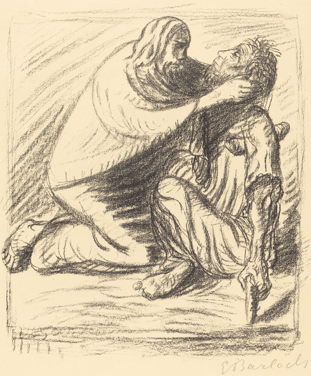 Siunattuja ovat armolliset tekijältä Ernst Barlach