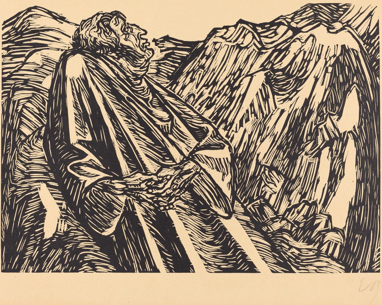 Kalliot, 1920. tekijältä Ernst Barlach