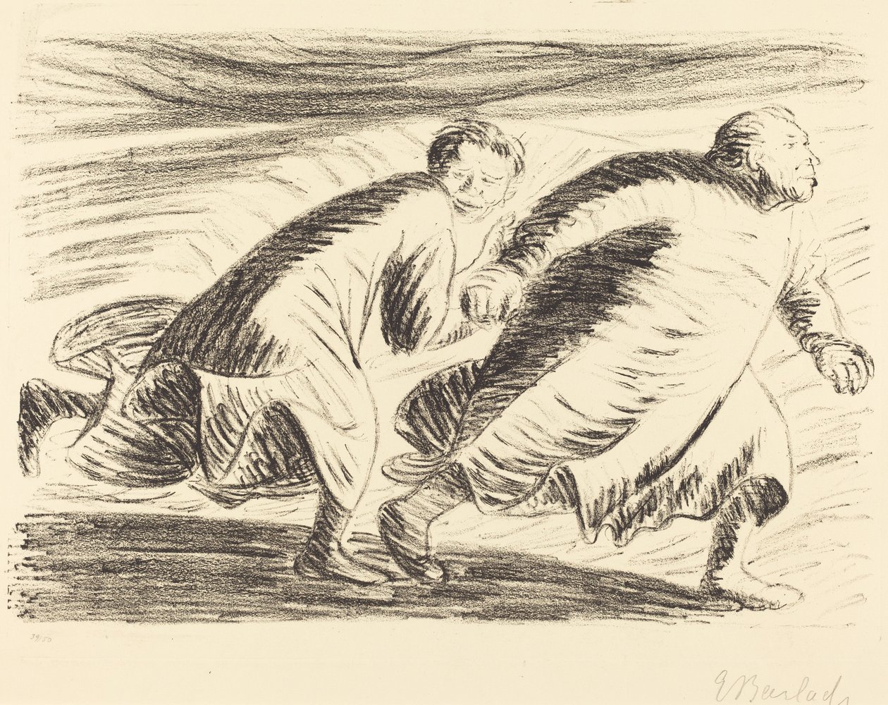 Pakenevat tekijältä Ernst Barlach