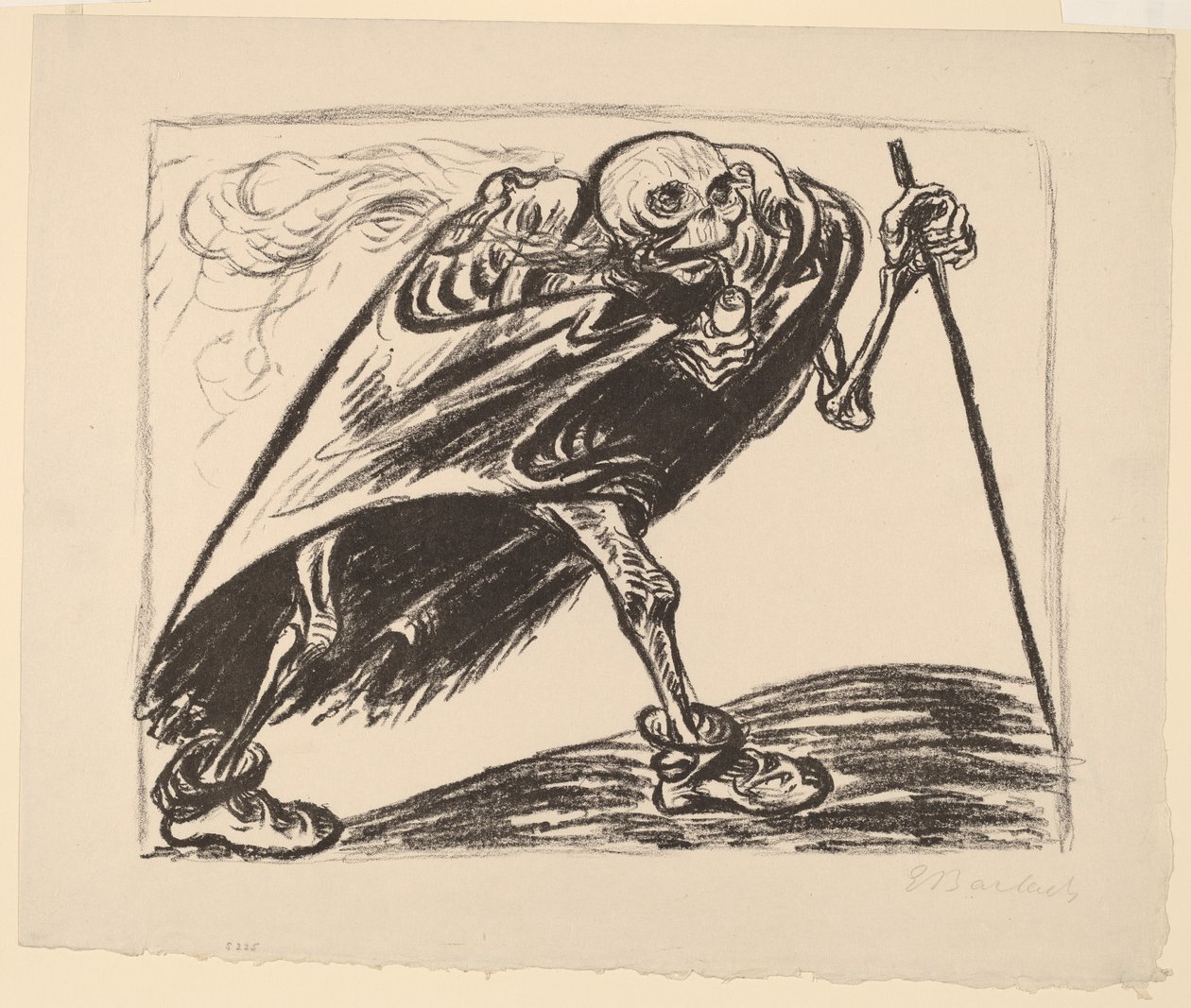 Vaeltava Kuolema tekijältä Ernst Barlach