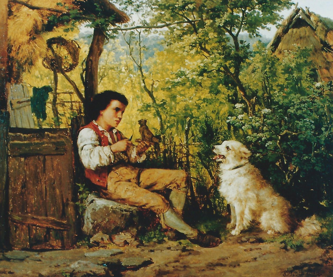 1858 - orastava Michelangelo, galleria Paffrath tekijältä Ernst Bosch