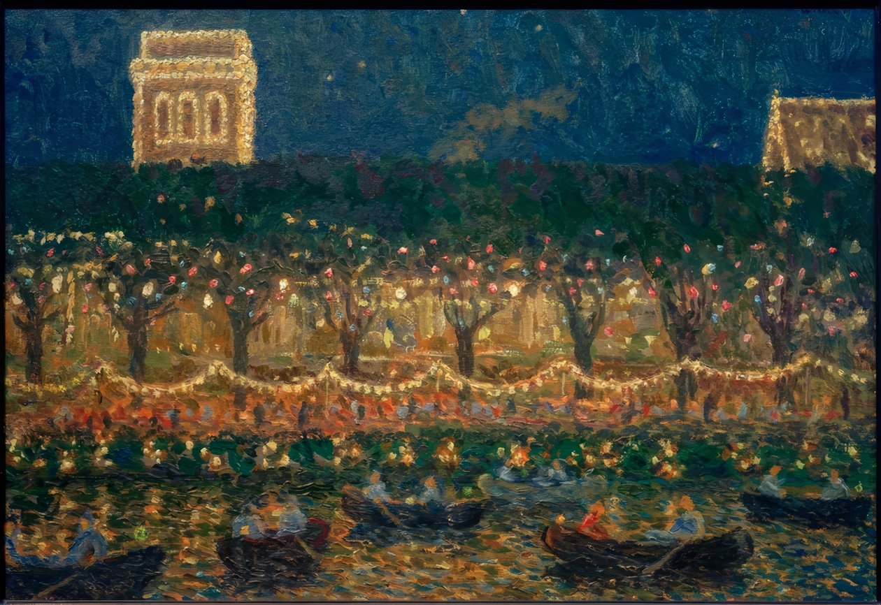 Ilta Uhlenhorster Fährhausissa tekijältä Ernst Eitner