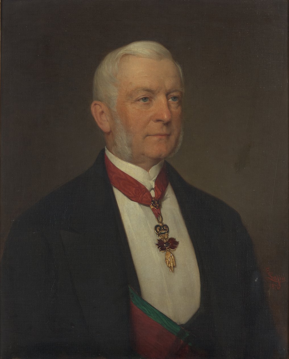 Poliitikko Karl Wilhelm Philipp Prince Auersperg tekijältä Ernst Lafite