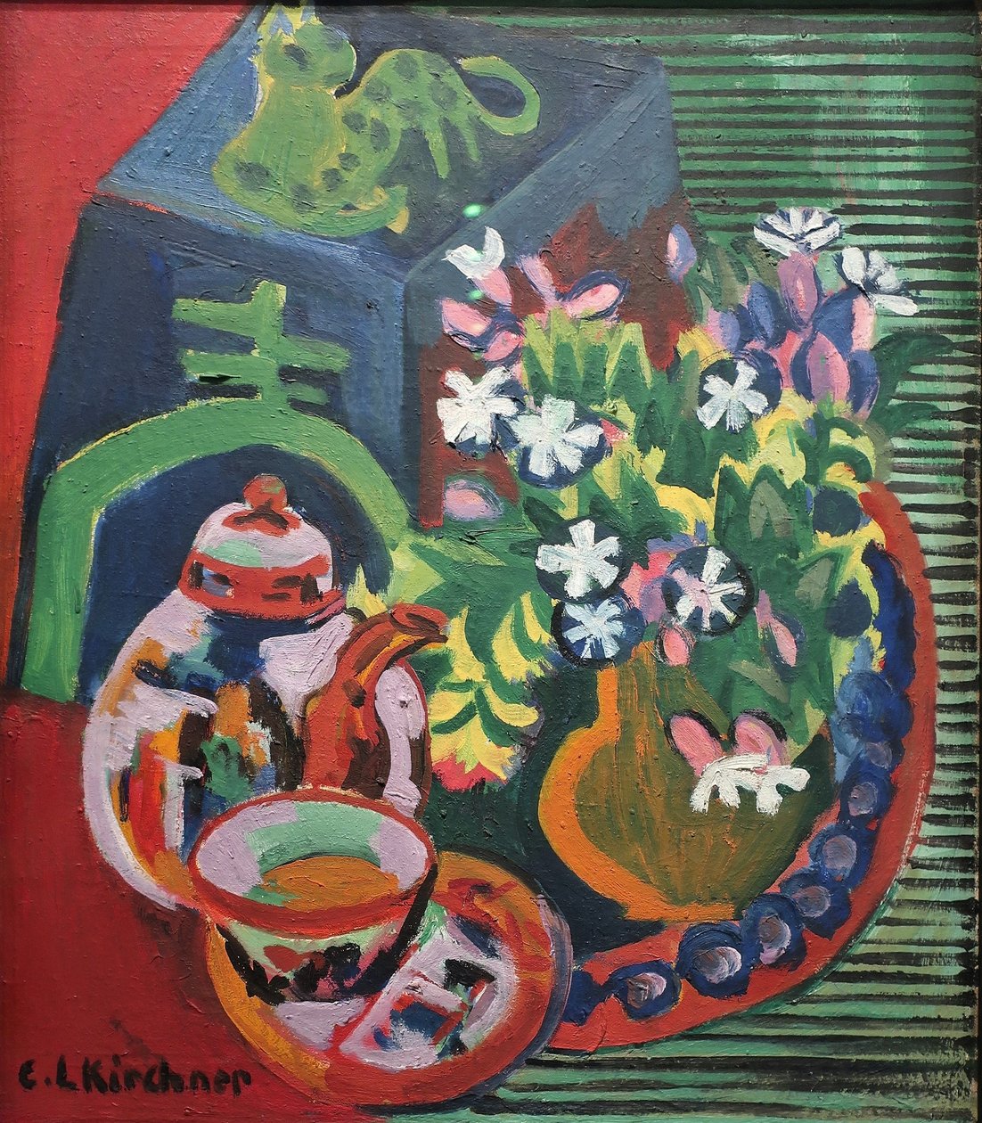 1920 Kirchner asetelma tekijältä Ernst Ludwig Kirchner