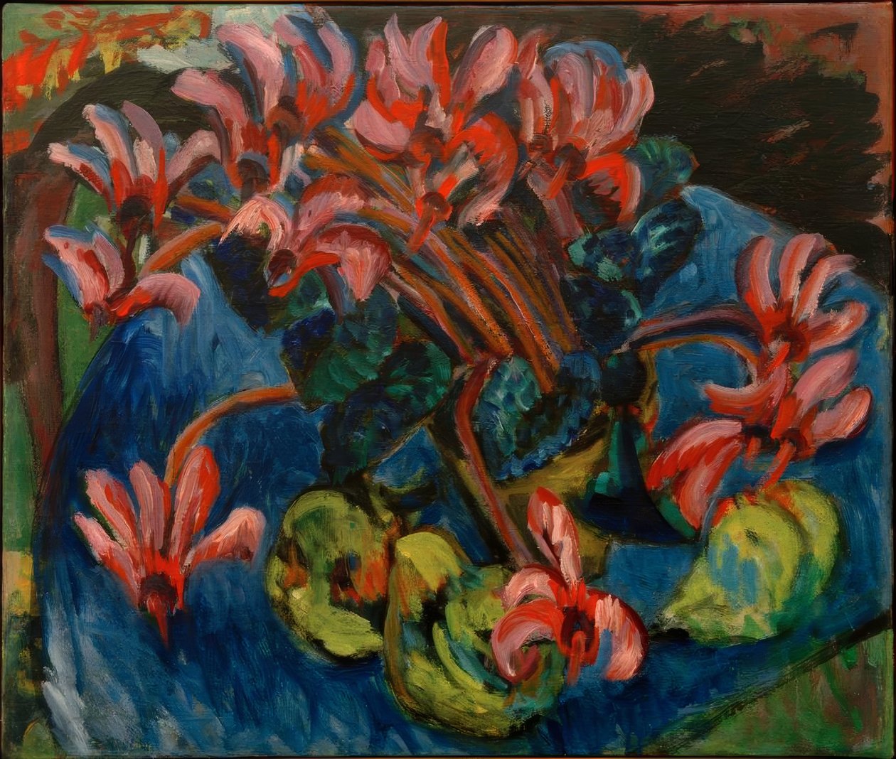 Syklaamia jouluksi tekijältä Ernst Ludwig Kirchner