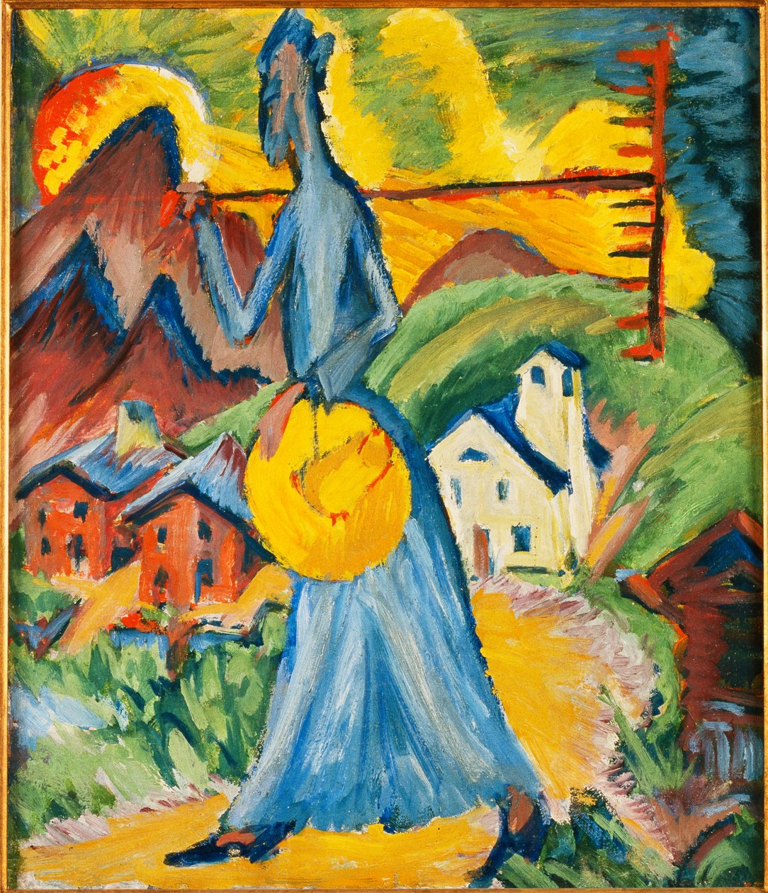 Alpleben, Triptyykki; Alpleben, Tryptychon tekijältä Ernst Ludwig Kirchner