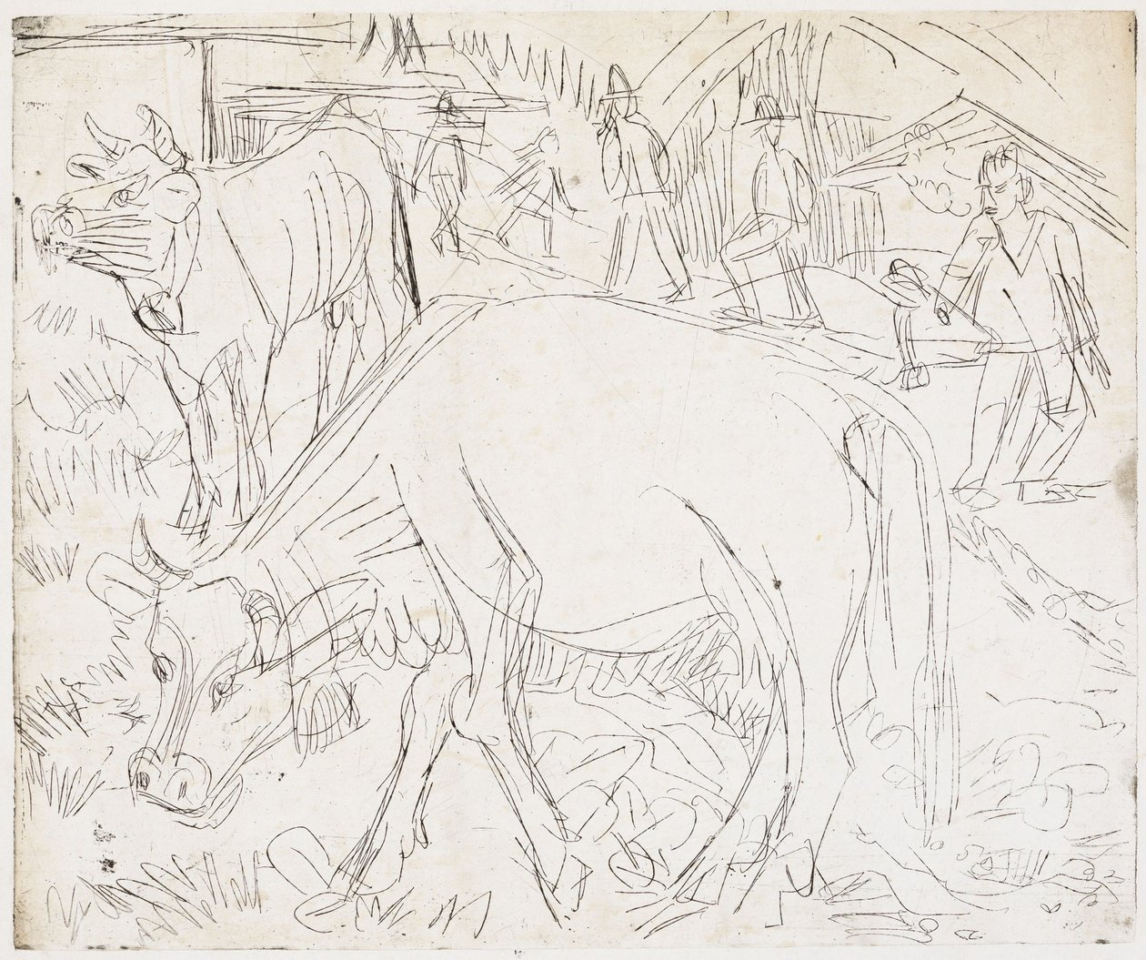 Alppimaisema tekijältä Ernst Ludwig Kirchner