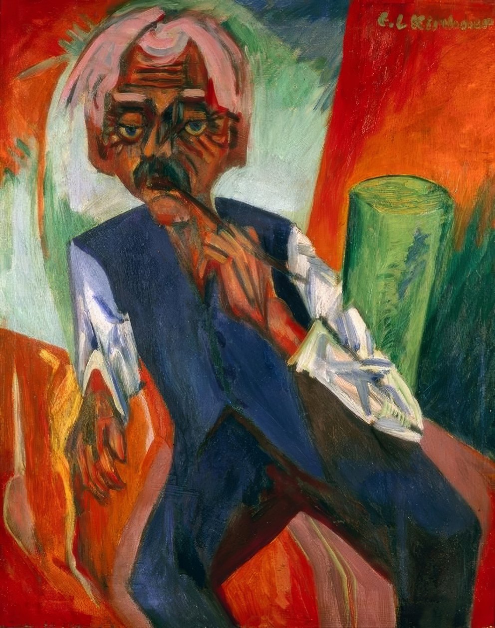 Alter Bauer tekijältä Ernst Ludwig Kirchner