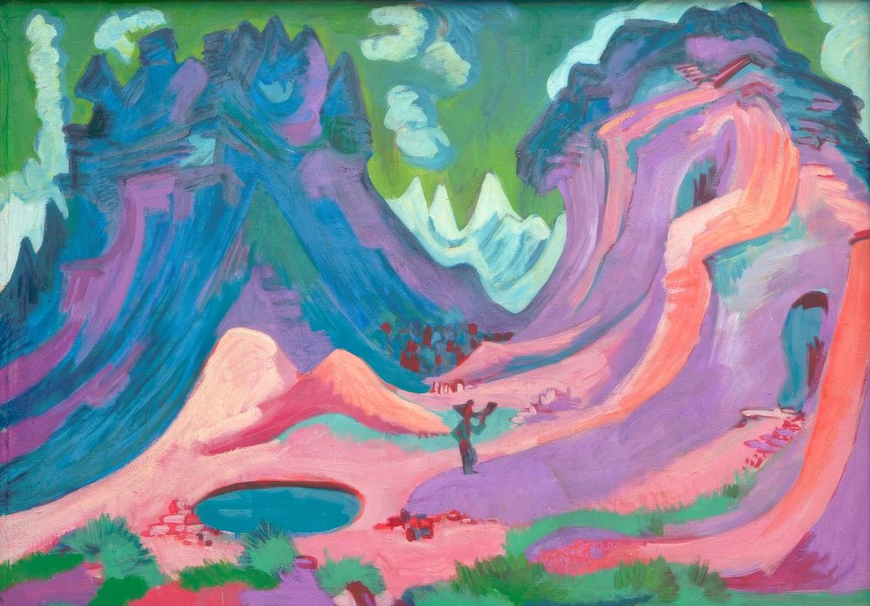 Amselfluh tekijältä Ernst Ludwig Kirchner