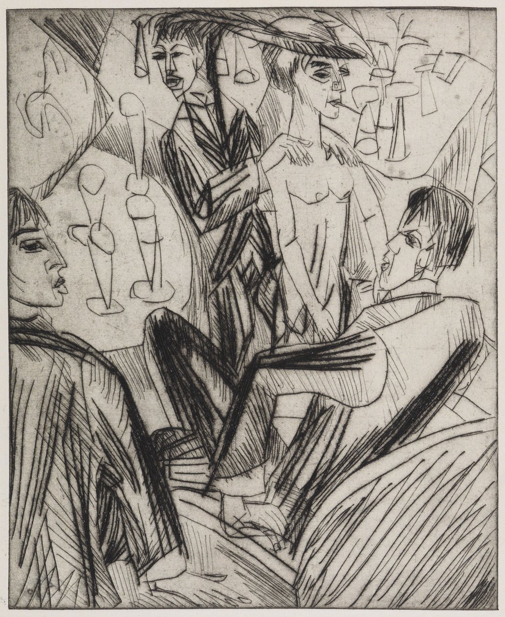 Baaritanssi tekijältä Ernst Ludwig Kirchner