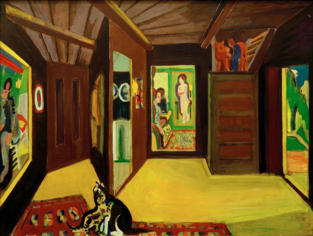 Bergatelier tekijältä Ernst Ludwig Kirchner
