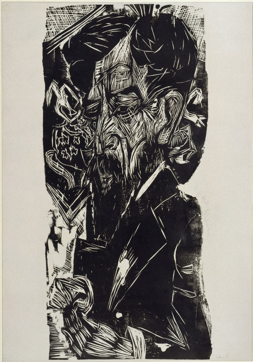 Van Vlotenin muotokuva tekijältä Ernst Ludwig Kirchner