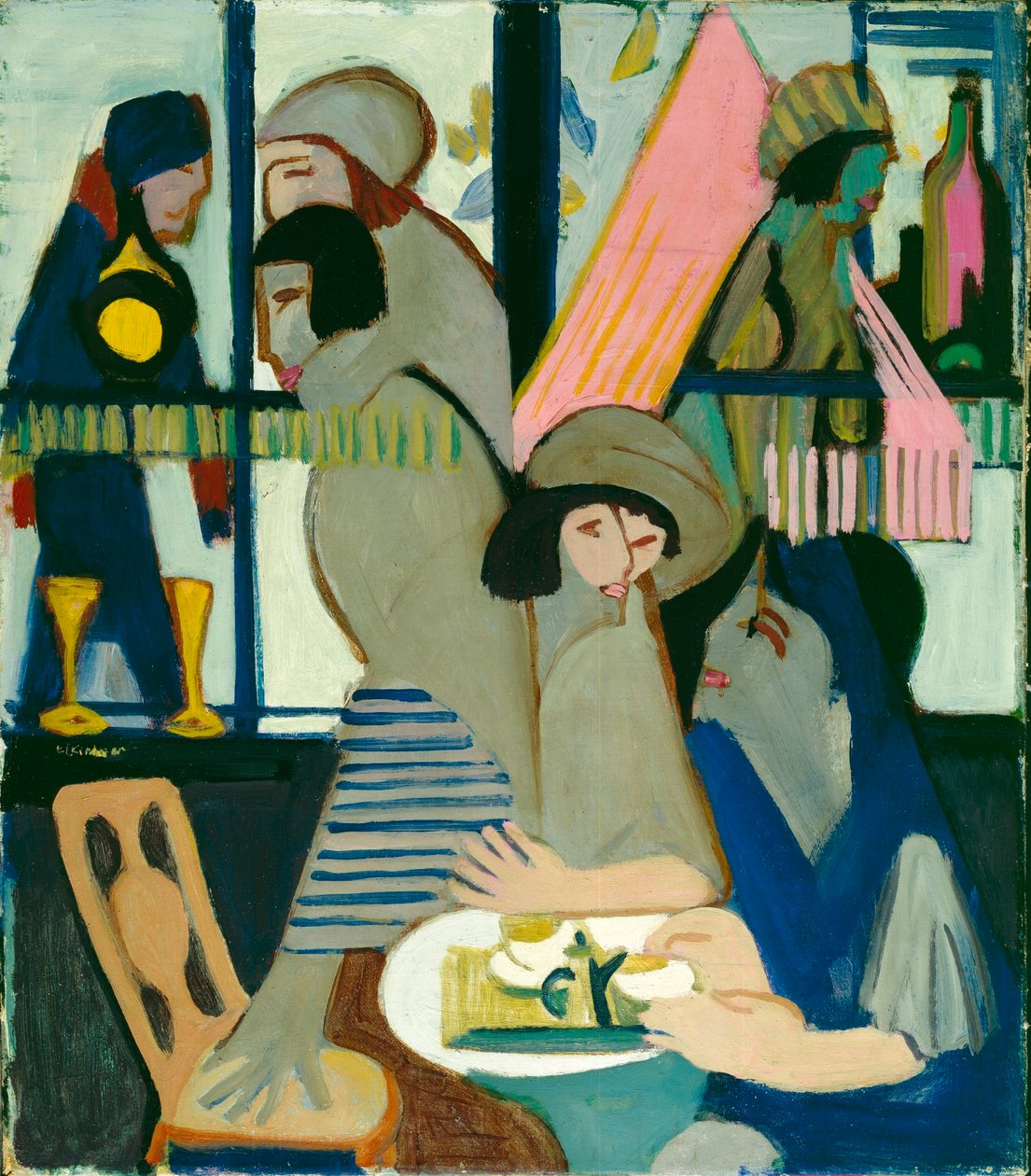 Cafe tekijältä Ernst Ludwig Kirchner