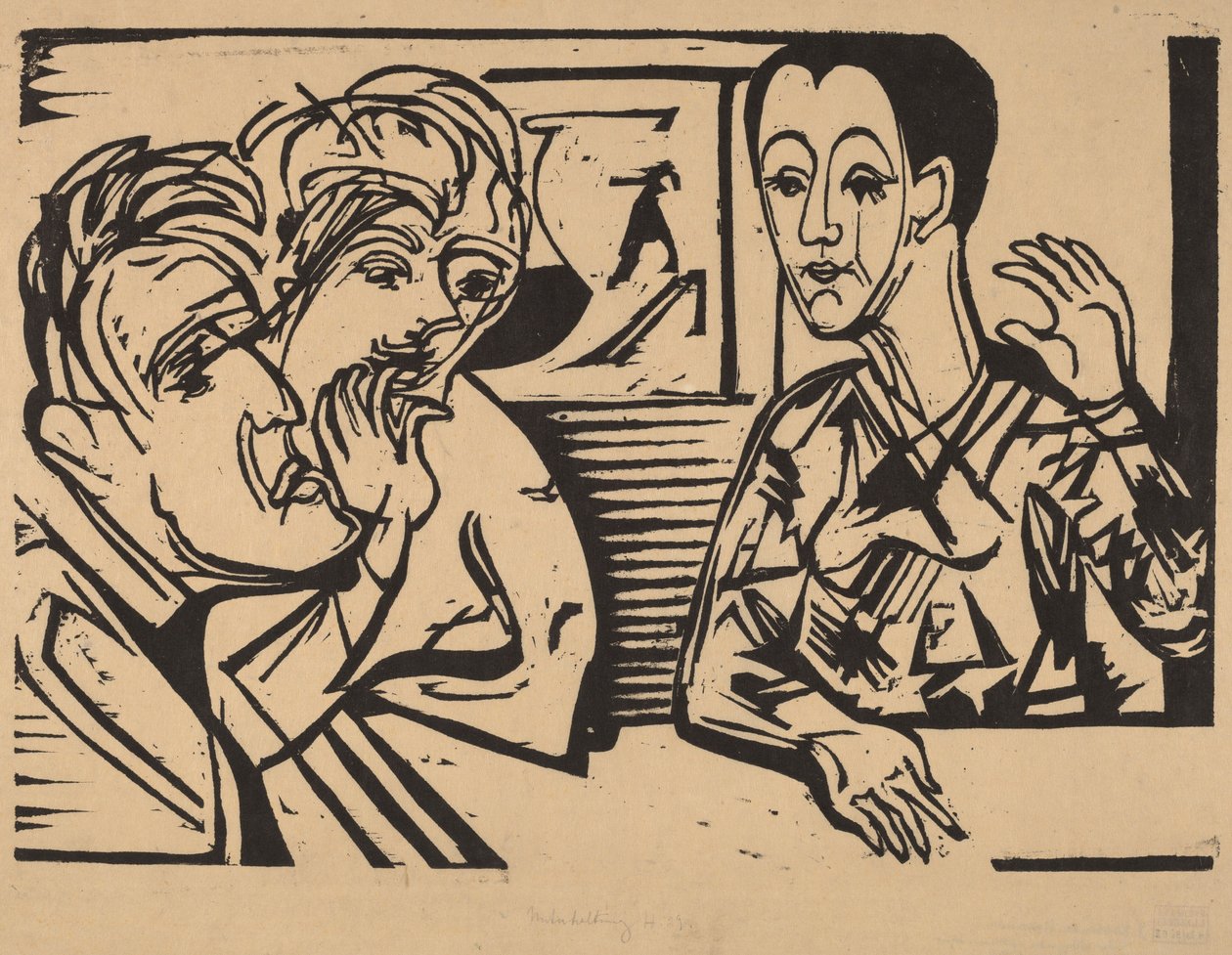 Keskustelu tekijältä Ernst Ludwig Kirchner