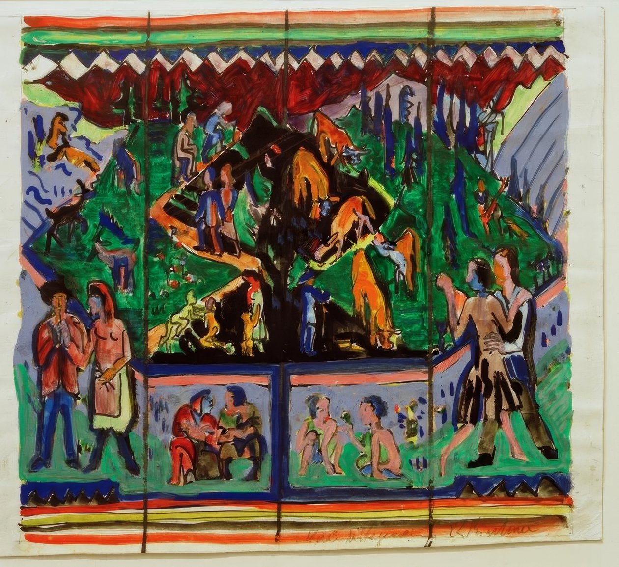Life tekijältä Ernst Ludwig Kirchner
