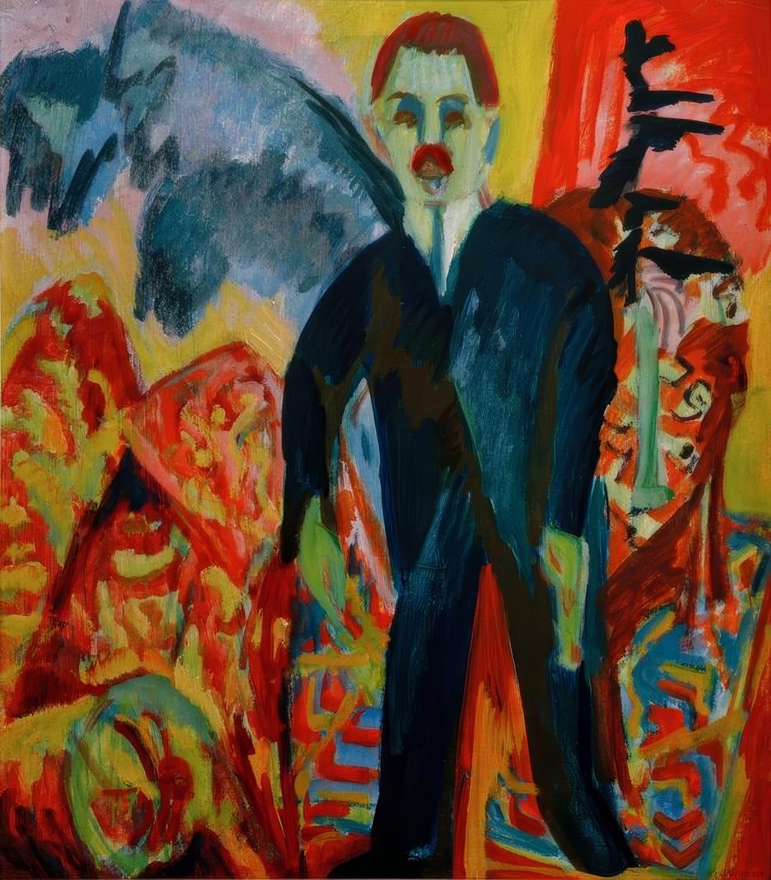 Der Krankenwärter tekijältä Ernst Ludwig Kirchner