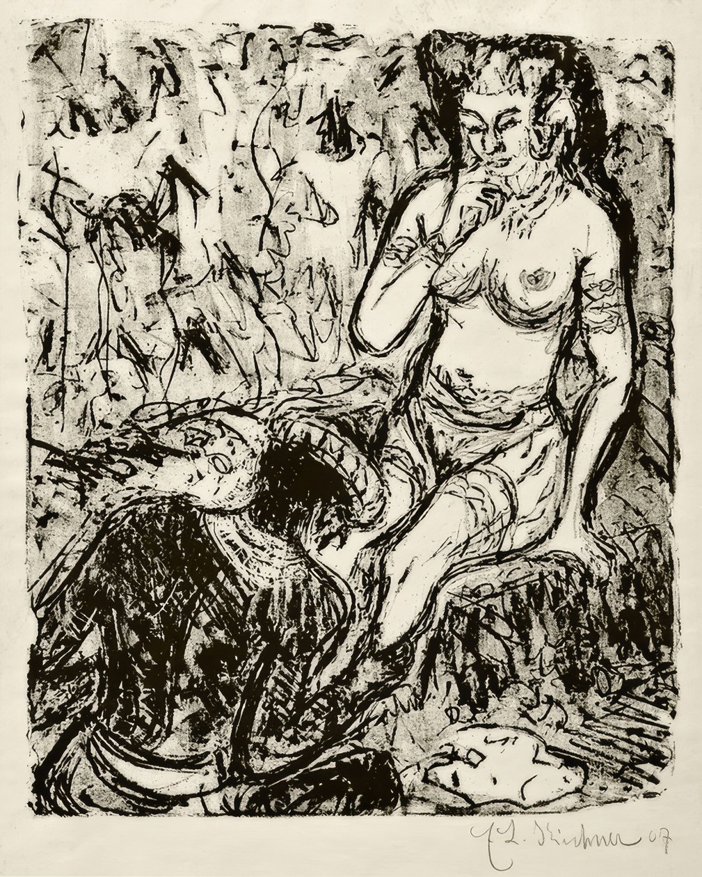 Kunnioitus tekijältä Ernst Ludwig Kirchner
