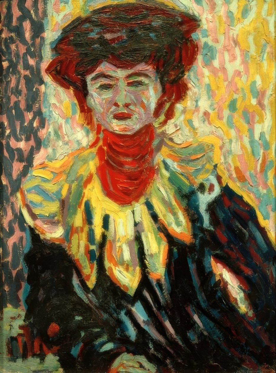 Doris niskassa tekijältä Ernst Ludwig Kirchner